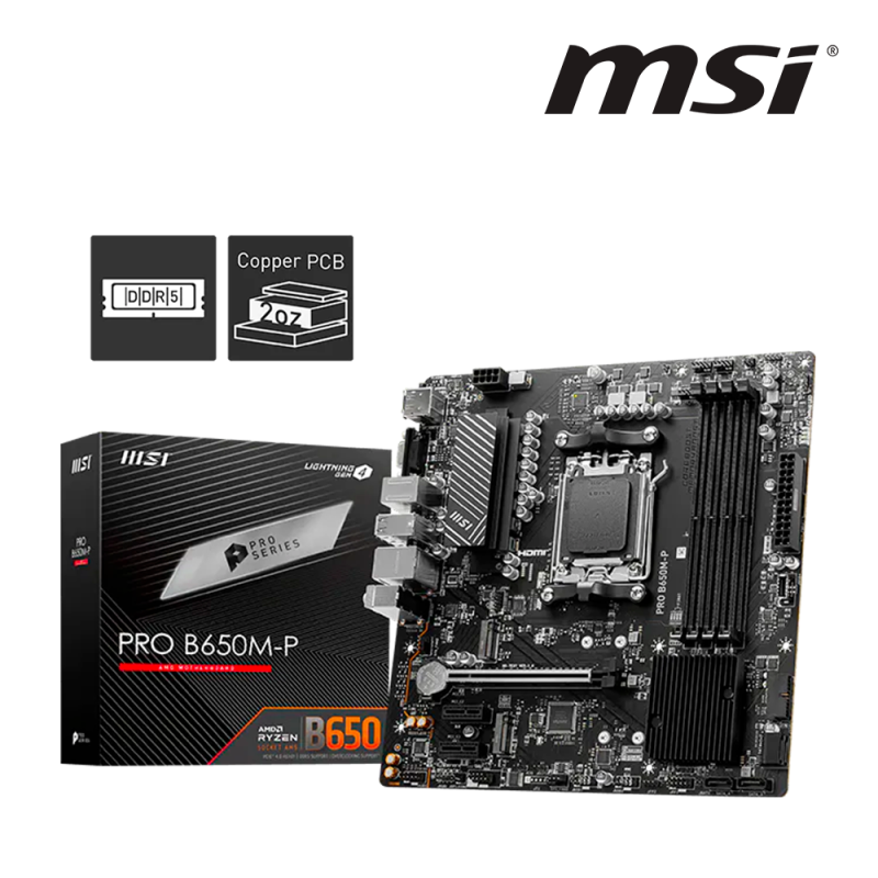MSI CARTE MERE PRO B650M-P