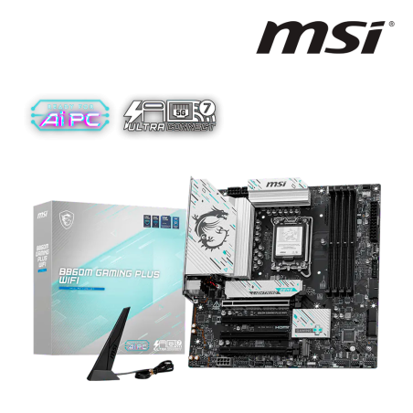 MSI CARTE MERE B860M GAMING PLUS WIFI