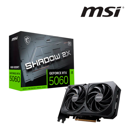 MSI CG GeForce RTX 5060 8G SHADOW 2X OC BULK