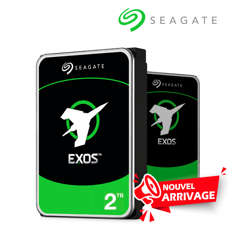 DISQUE DUR SEAGATE EXOS 2T 3.5