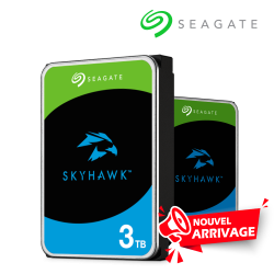 DISQUE DUR SEAGATE SKYHAWK 3T 3.5