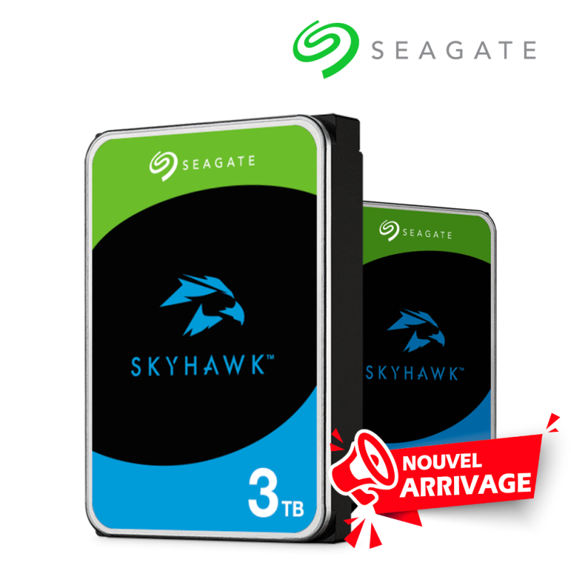 DISQUE DUR SEAGATE SKYHAWK 3T 3.5