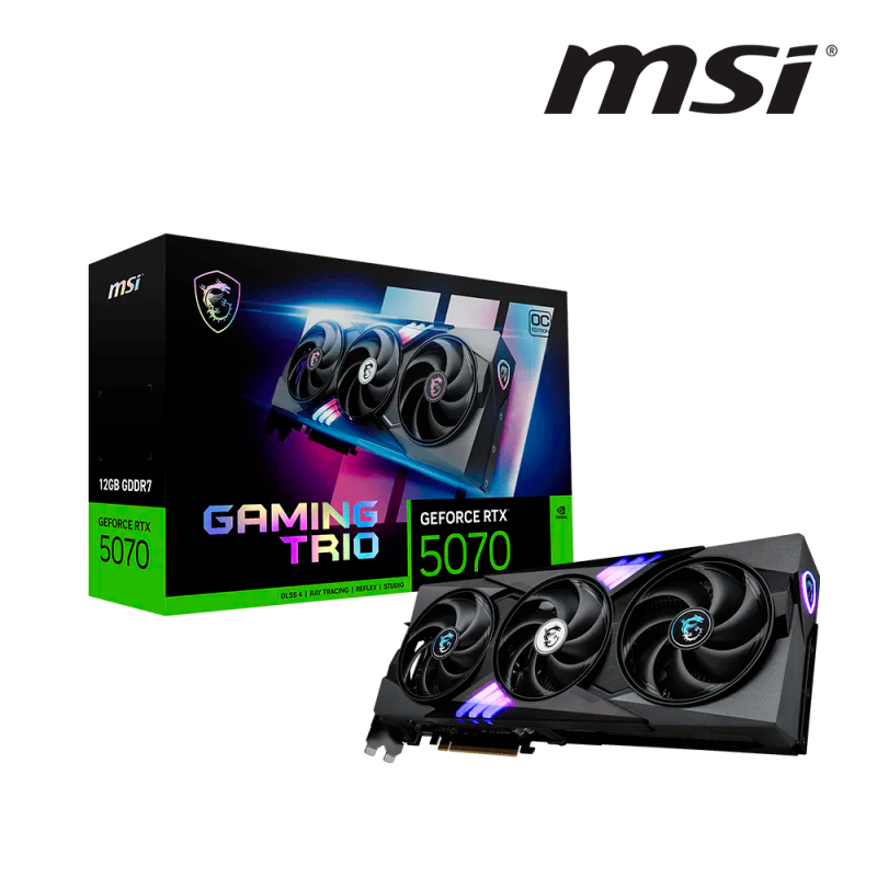 MSI CG GEFORCE RTX 5070 12G GAMING TRIO OC