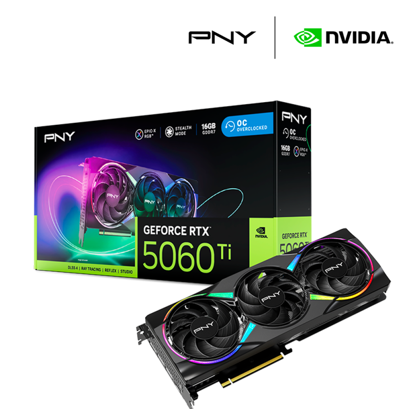 PNY GeForce RTX 5060 Ti 16GB OC 