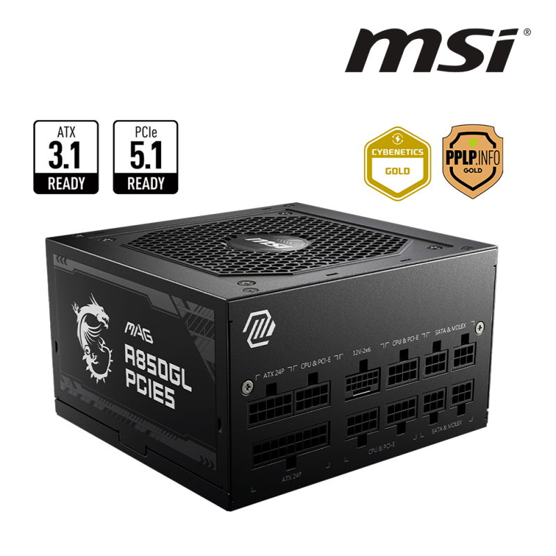 MSI ALIMENTATION MAG A850GL PCIE5