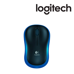 LOGITECH SOURIS M185 Wireless  - BLUE - 2.4GHZ.