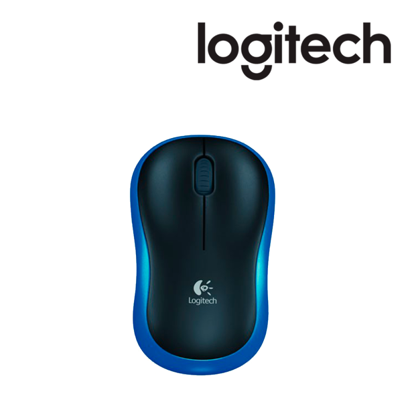 LOGITECH SOURIS M185 Wireless  - BLUE - 2.4GHZ.