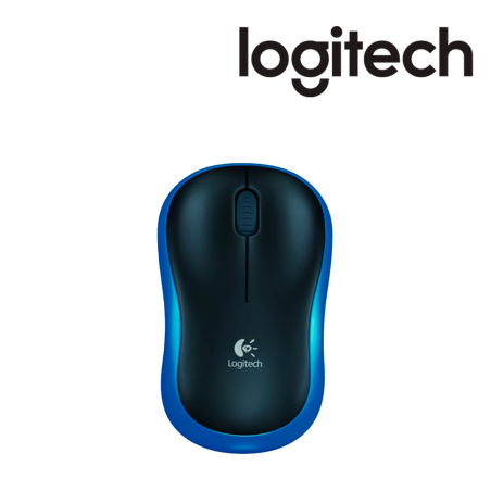LOGITECH SOURIS M185 Wireless  - BLUE - 2.4GHZ.