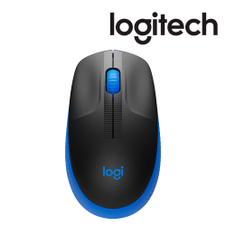 LOGITECH SOURIS M190 Full-size wireless BLUE