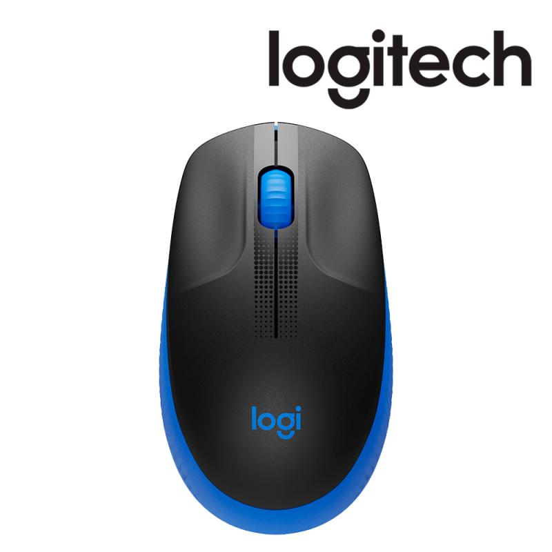 LOGITECH SOURIS M190 Full-size wireless BLUE