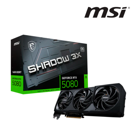 MSI GeForce RTX 5080 16G SHADOW 3X OC BULK