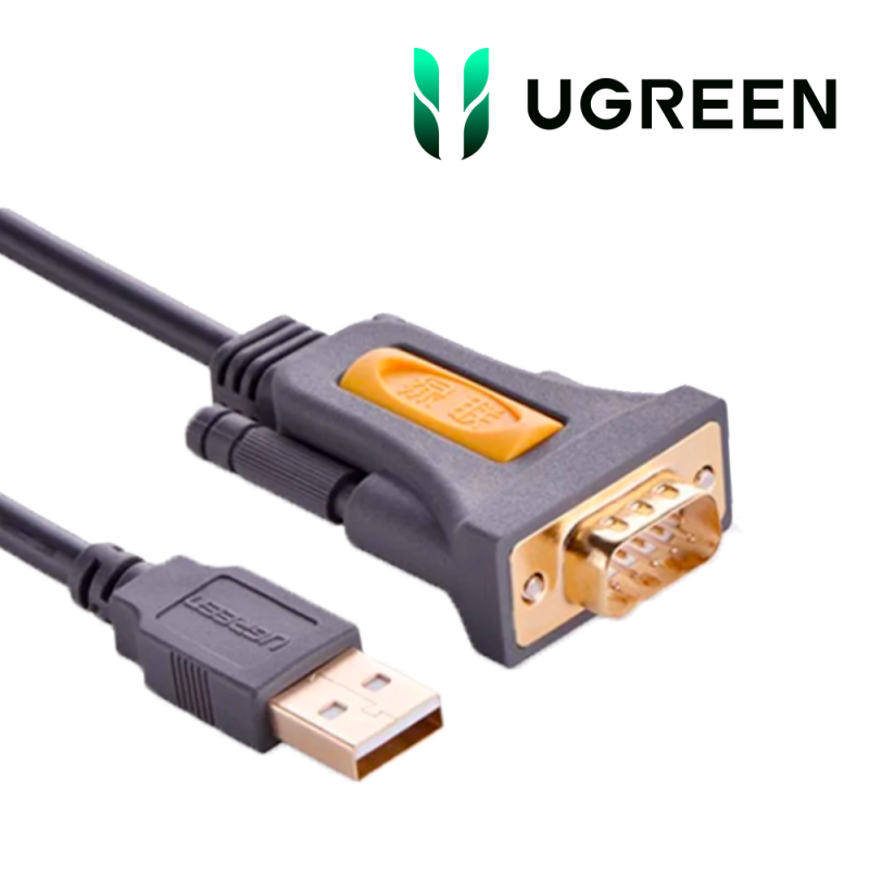 Ugreen Adaptateur USB 2.0 to DB9 RS-232 Male 3M