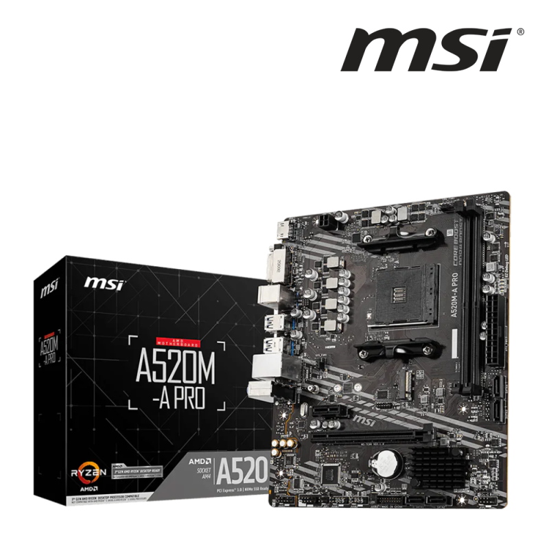 MSI CARTE MERE A520M-A-PRO