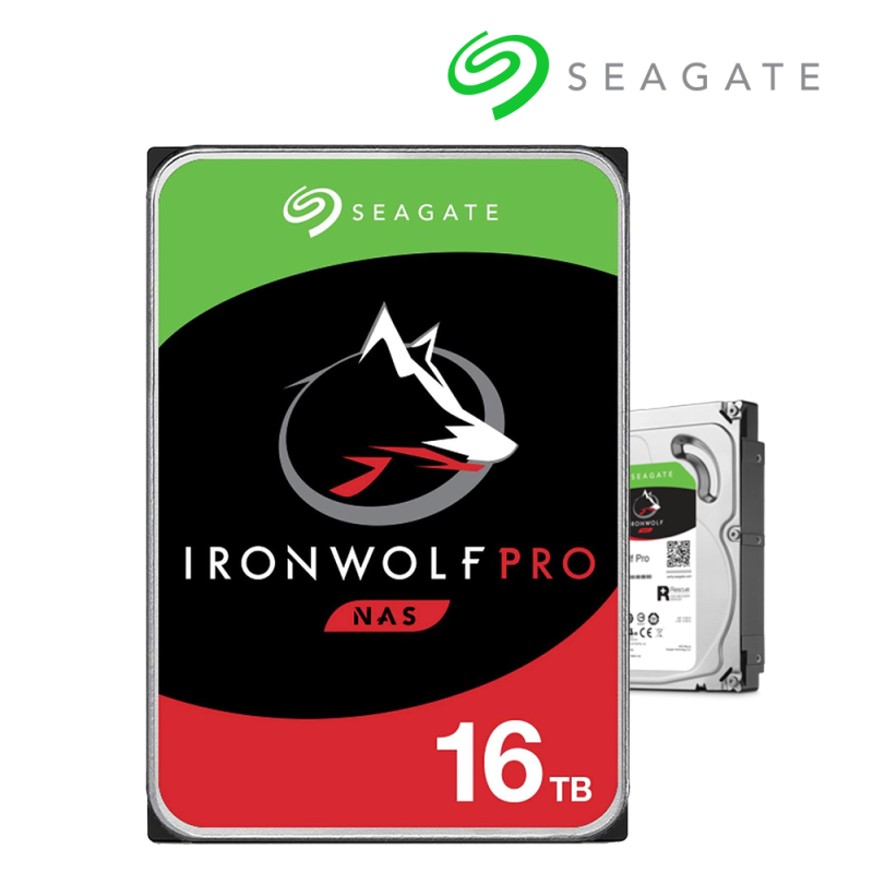 DISQUE DUR SEAGATE IRONWOLF 16T 7.2K RPM 3.5  