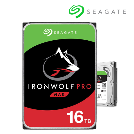 DISQUE DUR SEAGATE IRONWOLF 16T 7.2K RPM 3.5  