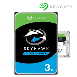 DISQUE DUR SEAGATE SKYHAWK 3T SATA 7.2K 3.5  