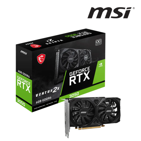 MSI CG GEFORCE RTX3050 VENTUS 2X E 6G OC