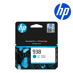 HP 938 Cyan Original Ink Cartridge