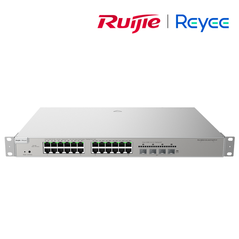 Reyee Switch L2  24 RJ45 PoE  4 SFP  370W .  