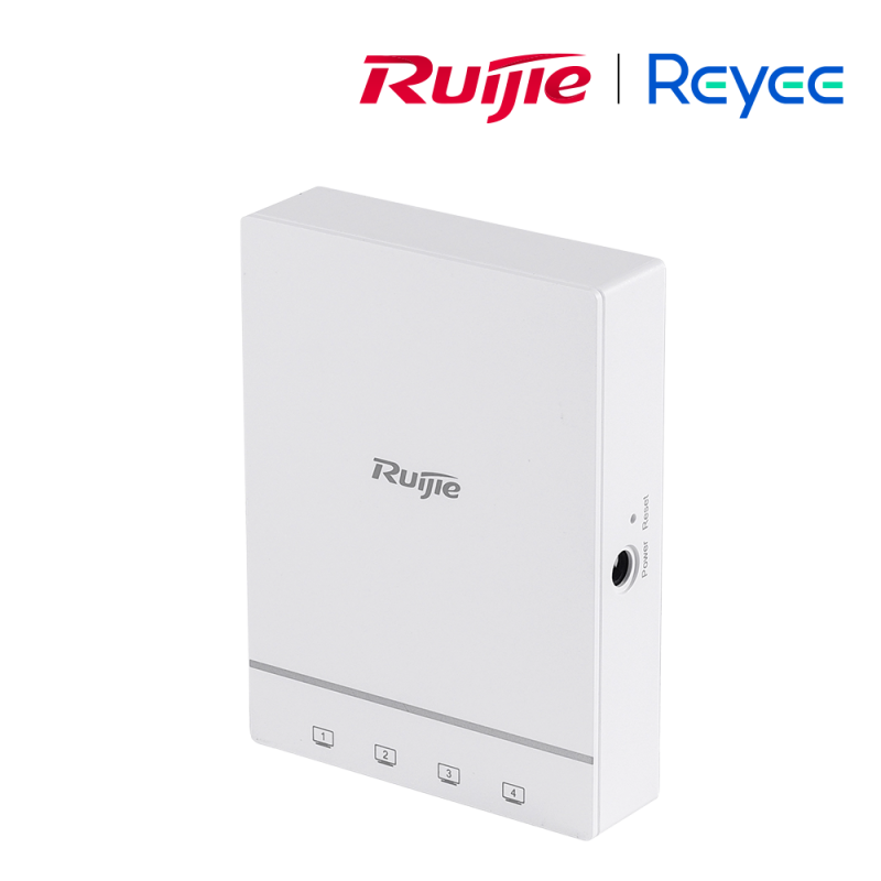 Ruijie AP WiFi6 Indoor 1775M 4xGigabit WALL .  