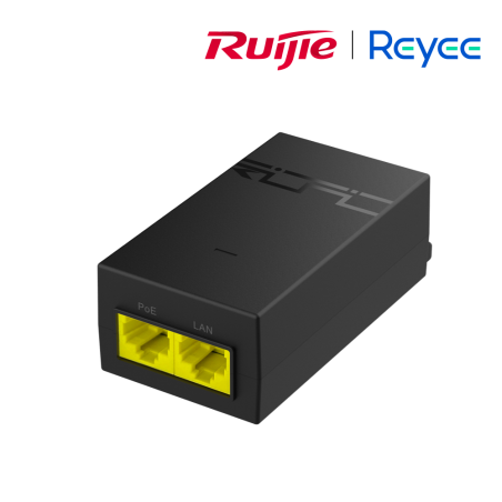 Reyee 1-port PoE adapter  1000Base-T  52V  15.6W  