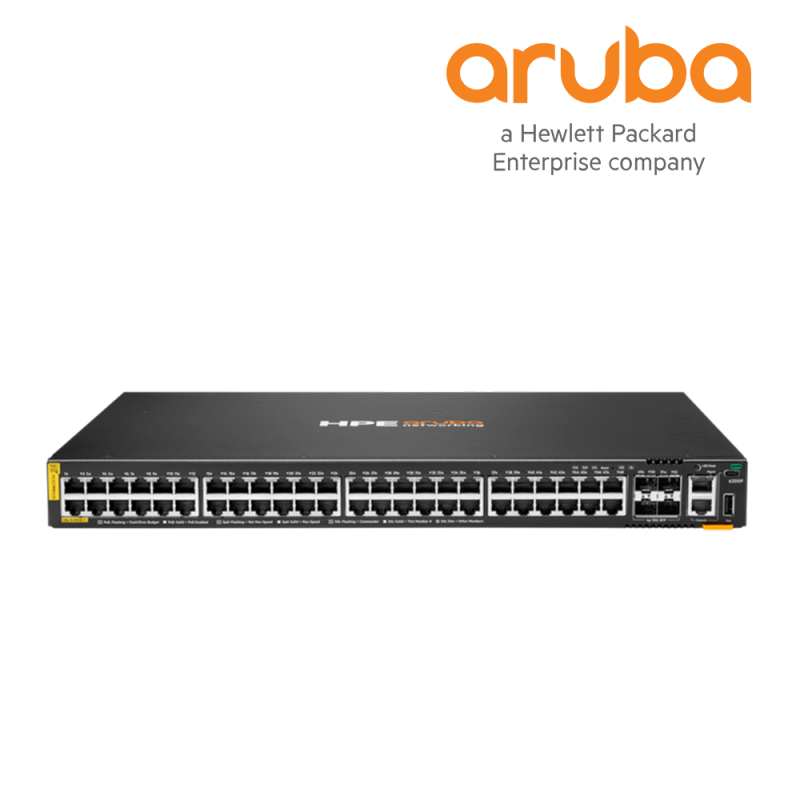 HPE Aruba CX 6200F 48G Class4 PoE 4SFP  740W Sw 