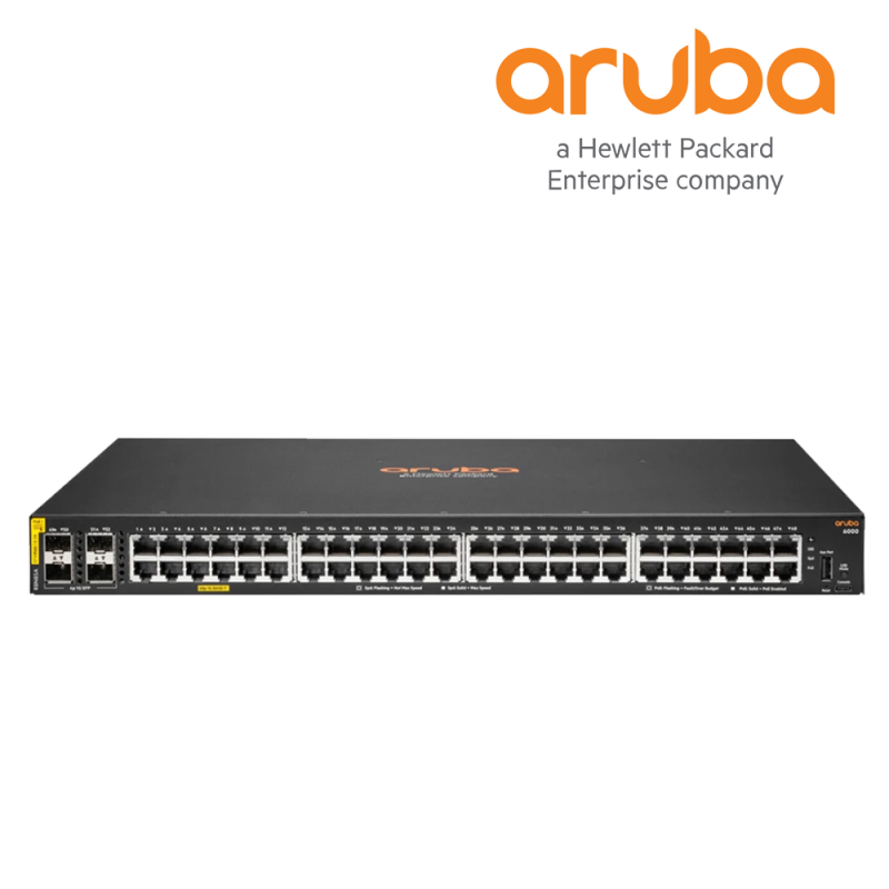 Aruba 6000 48G CL4 4SFP 370W Switch 