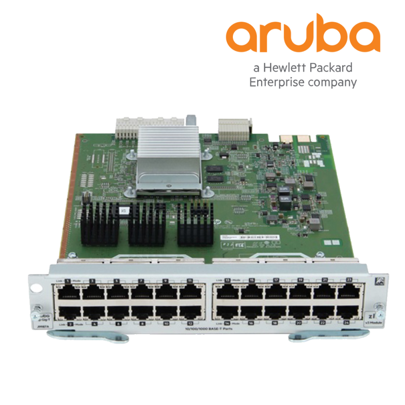Aruba 24-port 10 100 1000BASE-T MACsec v3 zl2 Modu