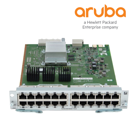 Aruba 24-port 10 100 1000BASE-T MACsec v3 zl2 Modu